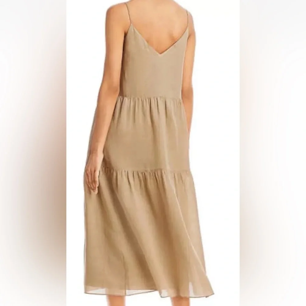 Lafayette 148 New York Hartford Tiered Cotton Midi Sundress MSRP $898 New XL - Picture 2 of 8